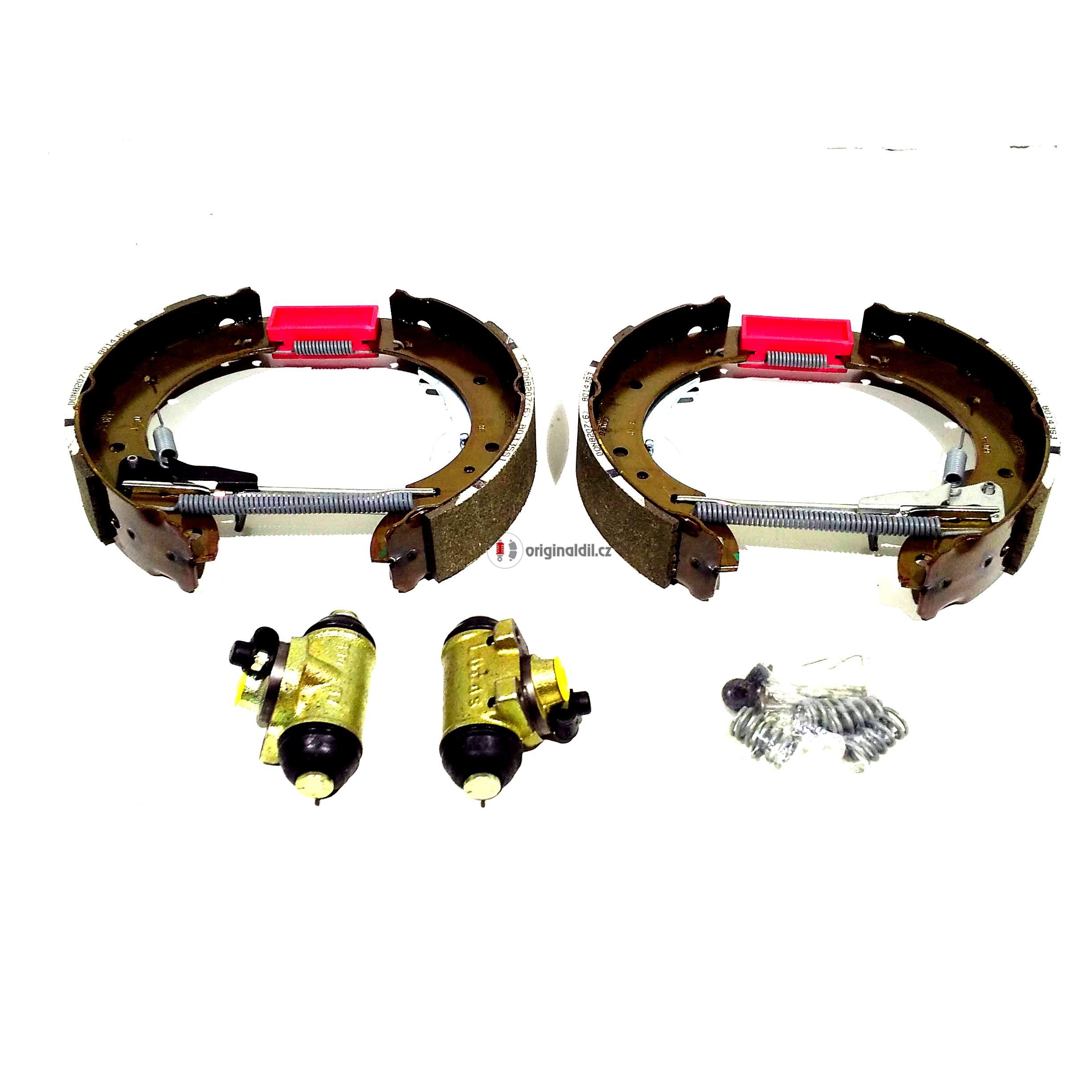 RENAULT Megane Laguna sada brzdových čelistí original OE 7701205341