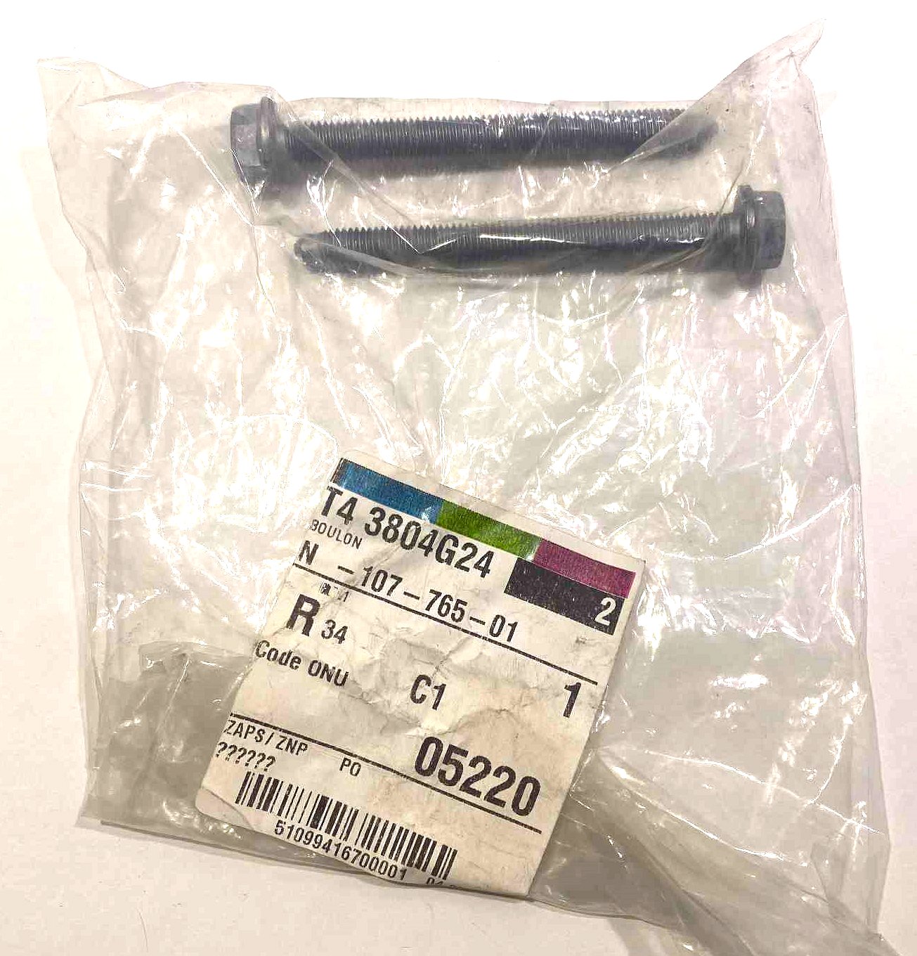 Audi Montážní šroub OE N10776501