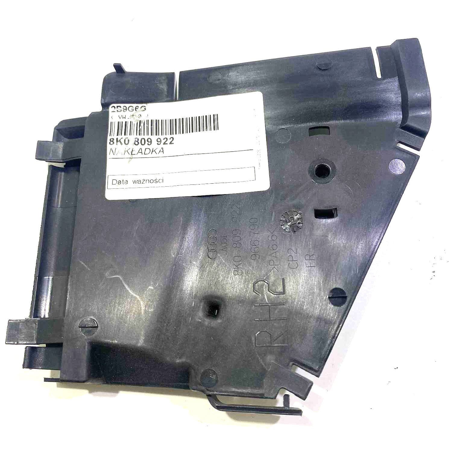 Audi Kryt podběhu Originál (OE: 9K0 809 922)