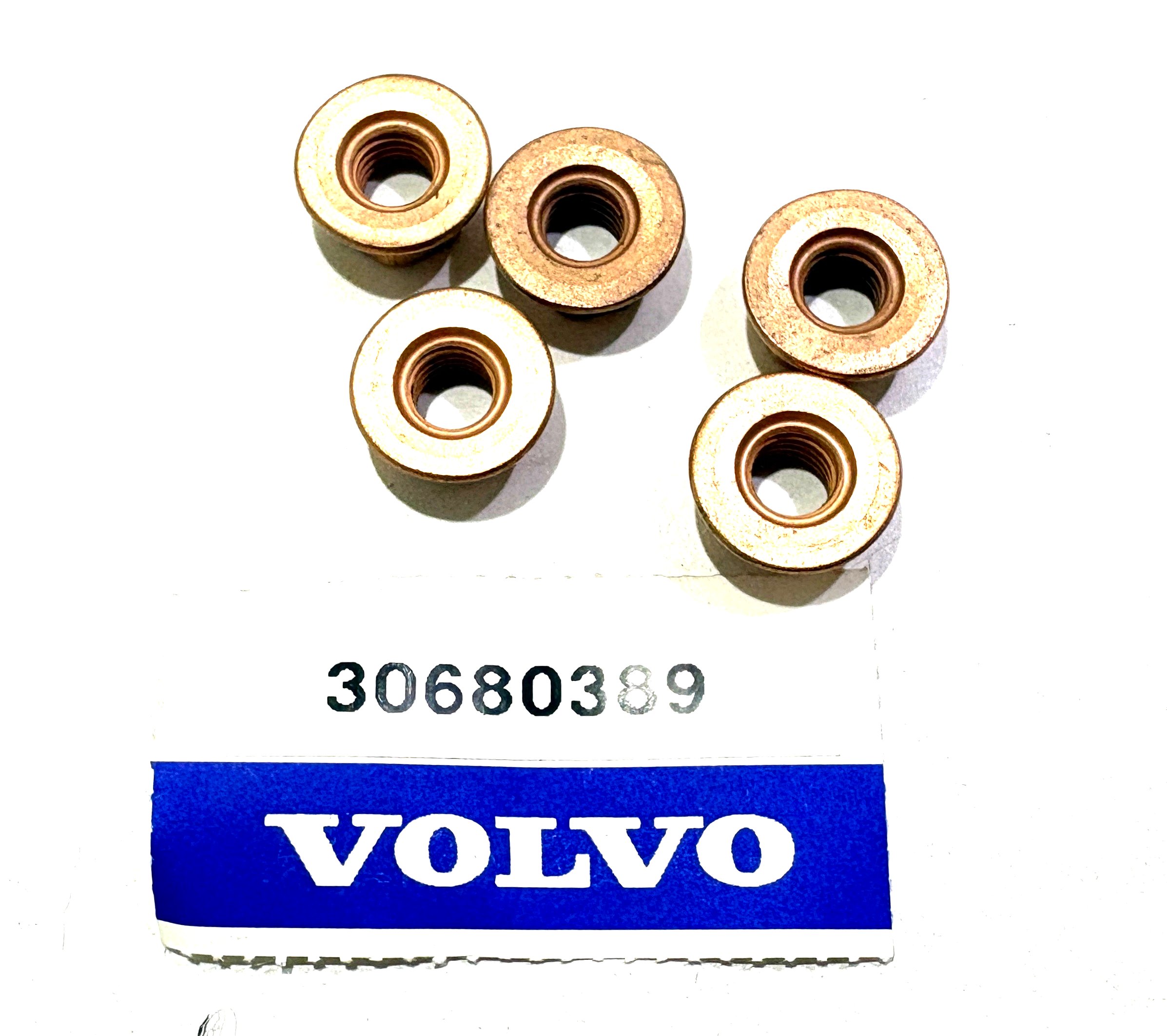 Volvo Matice výfukového potrubí přírubová M8 Originál (OE: 30680389)