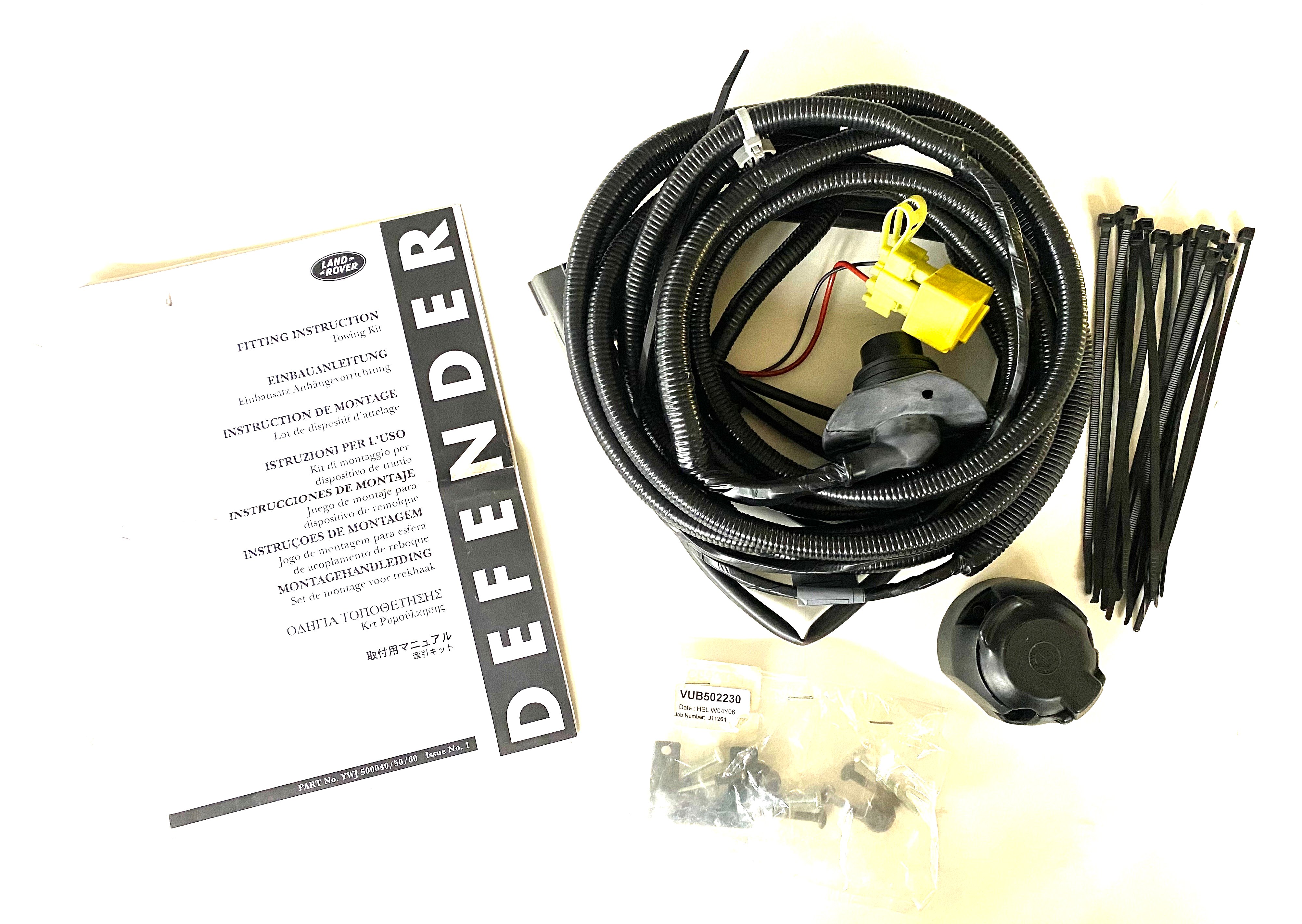 Land Rover Elektrosada tažného zařízení 13pin Originál (OE: LR005919)