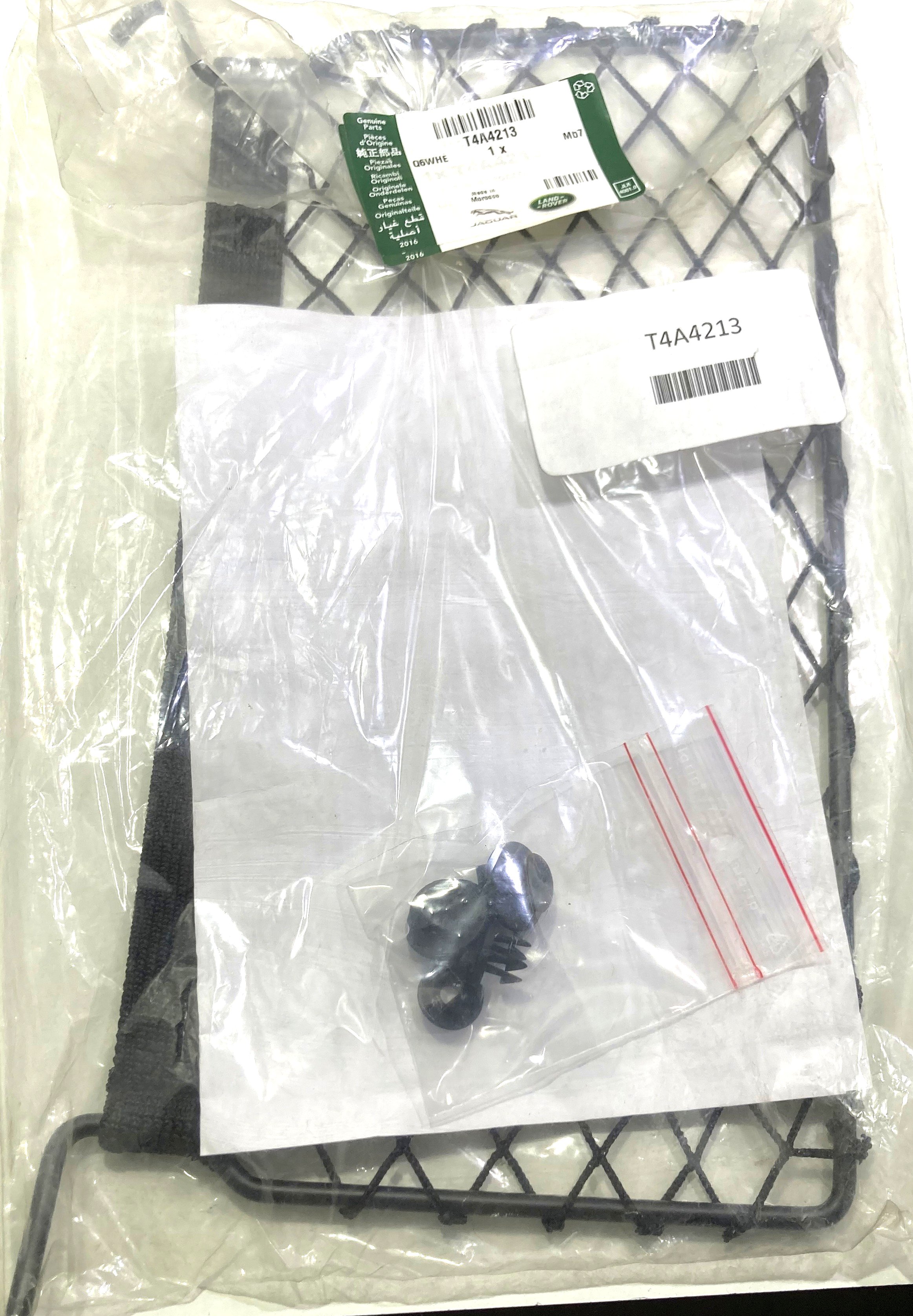 Jaguar Síť zavazadlového prostoru boční Originál (OE: T4A4213)